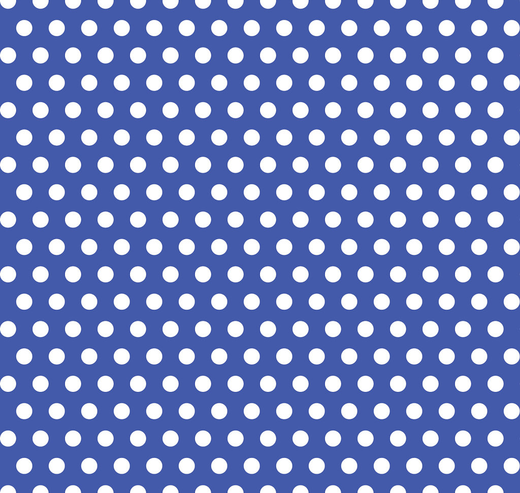 Blue with white polka dot seamless background image