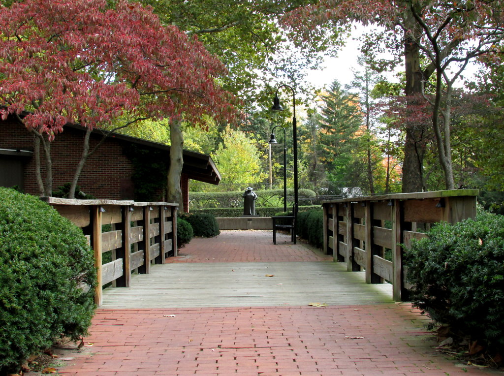 free image stock of brick park path